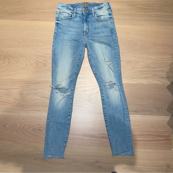 Mother - The Looker Ankle Step Fray - Cut Flowers 26 - Picture 3 of 13